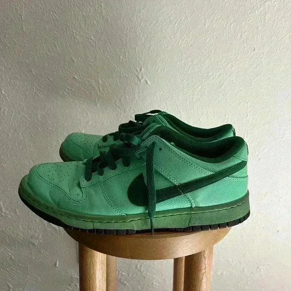 Nike Dunk Premium Basic Low Olympic Tourmaline W Green Zoom 2008 Size 9 - Picture 6 of 11